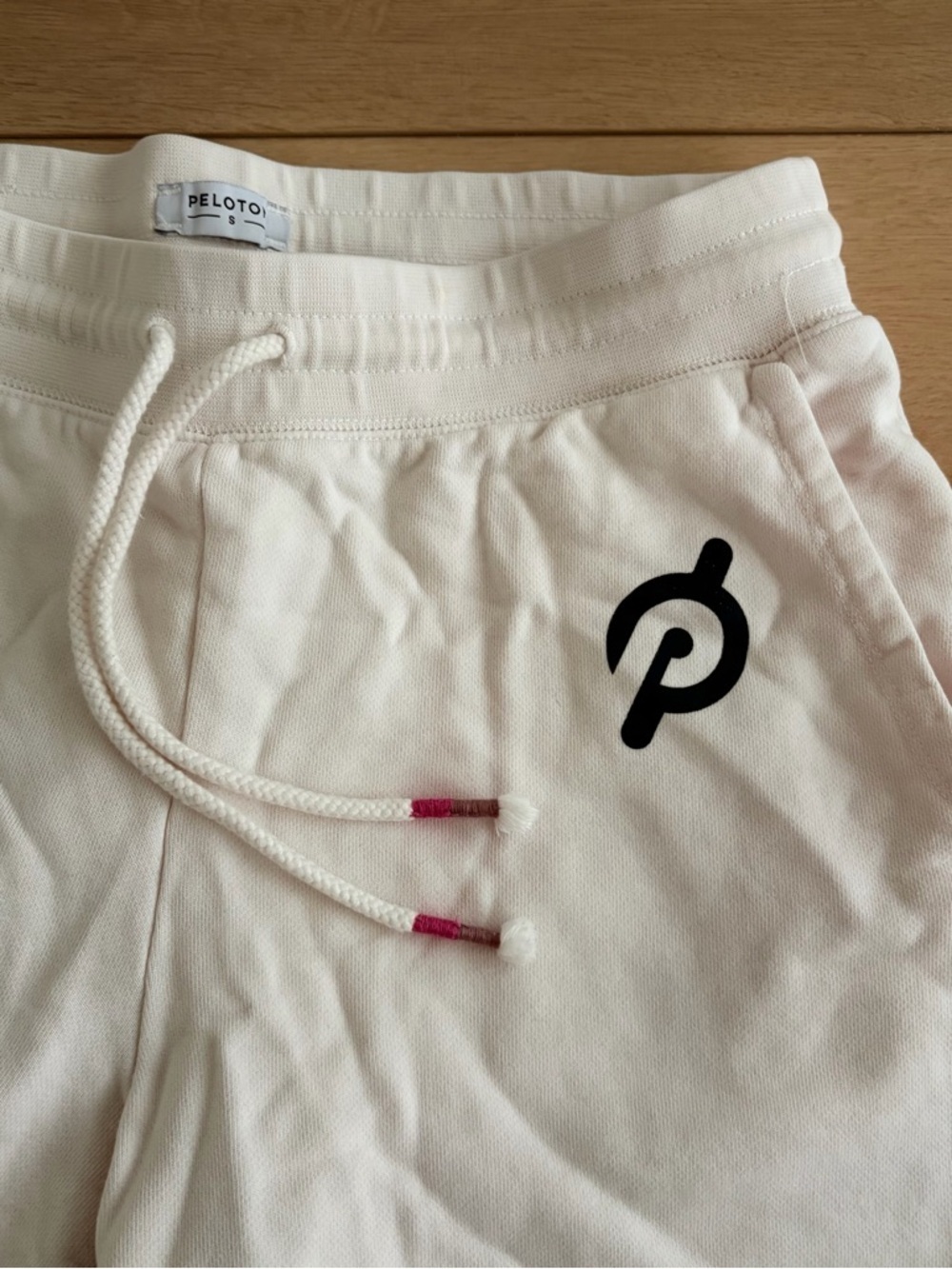 Peloton Womens White Pink Purple Ombre Jogger Pants Size Small Cotton Active Wea - Picture 3 of 6
